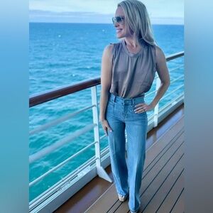 Cabi high rise Venice Dark Wash Denim Jeans